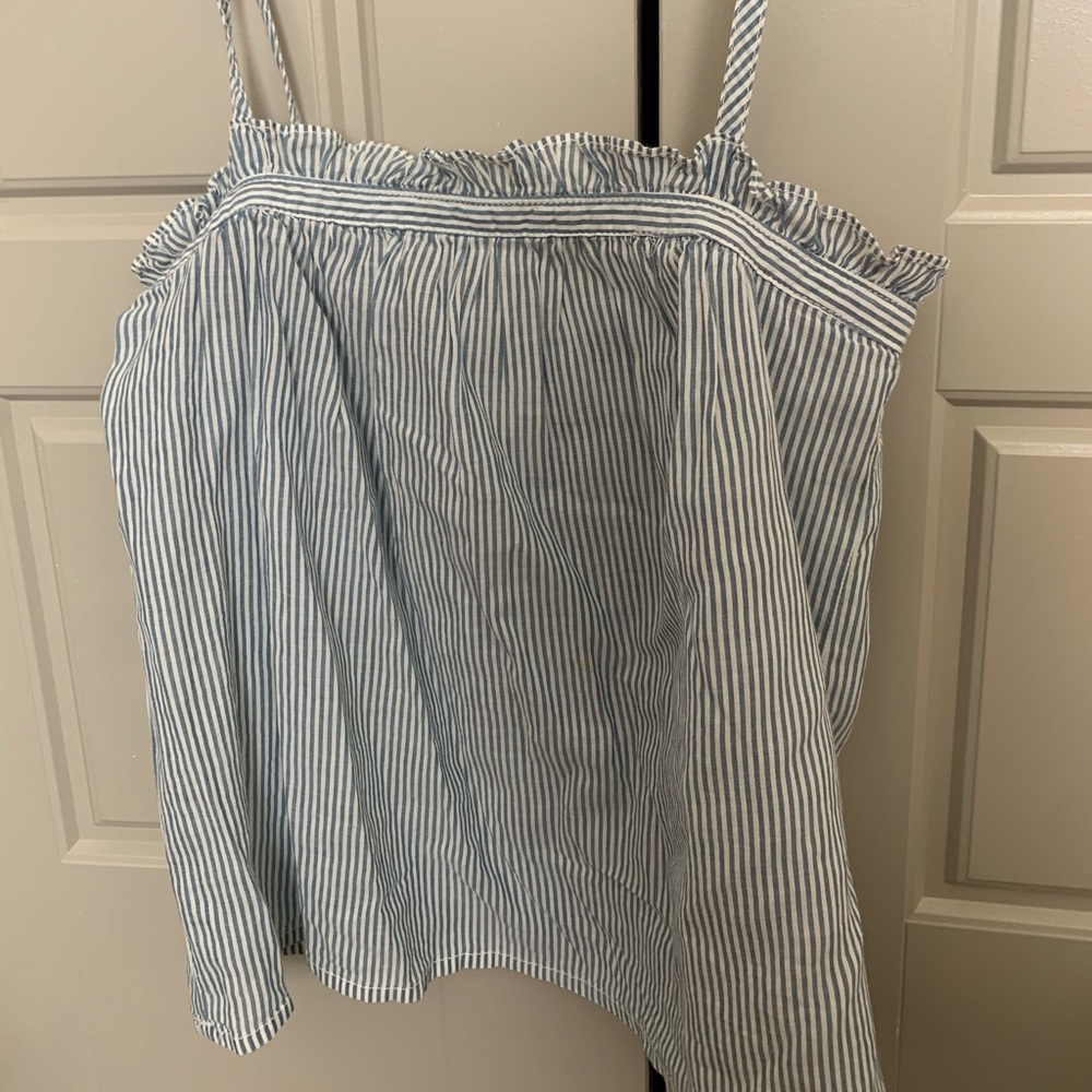 Madewell striped tank